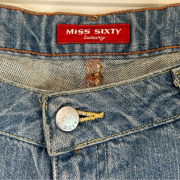 Vintage Miss Sixty Low Rise Flare Jeans - Picture 4 of 9